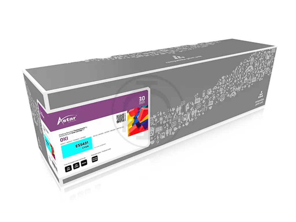 Toner Astar AS14543 come OKI 44973511 6000S ciano