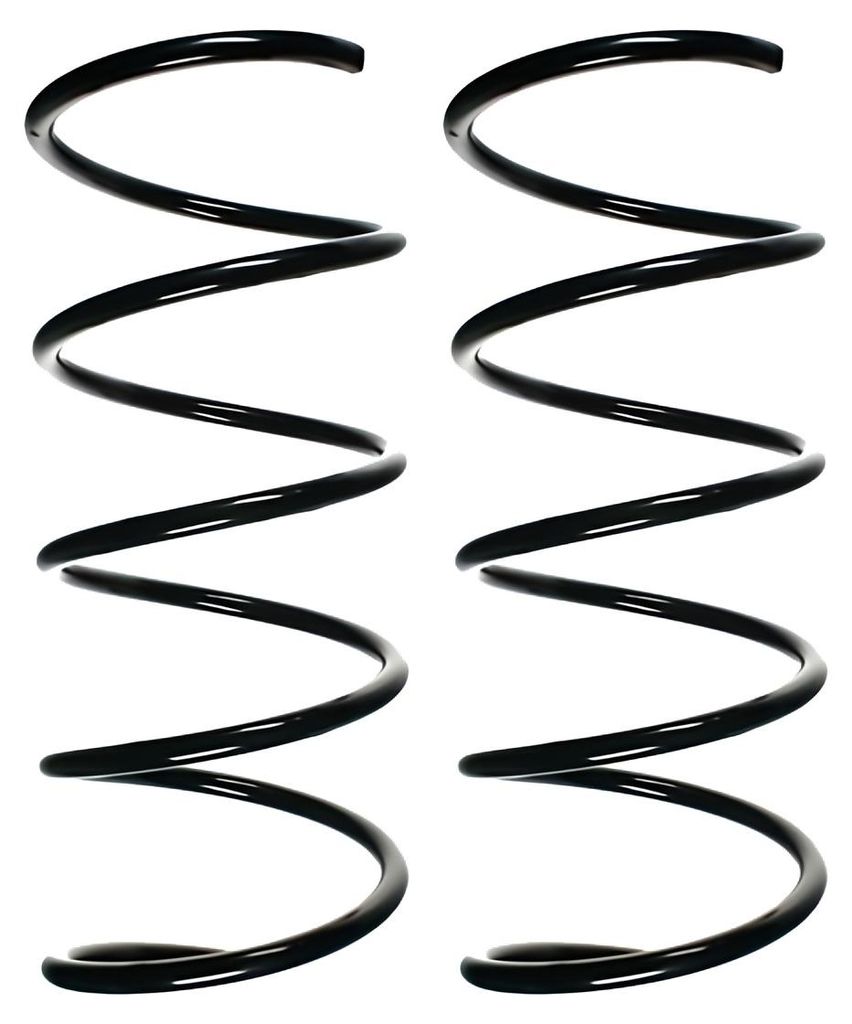 Fahrwerksfedern-Set Vorderachse Schraubenfeder Ø174mm SPIDAN für u.a. MERCEDES