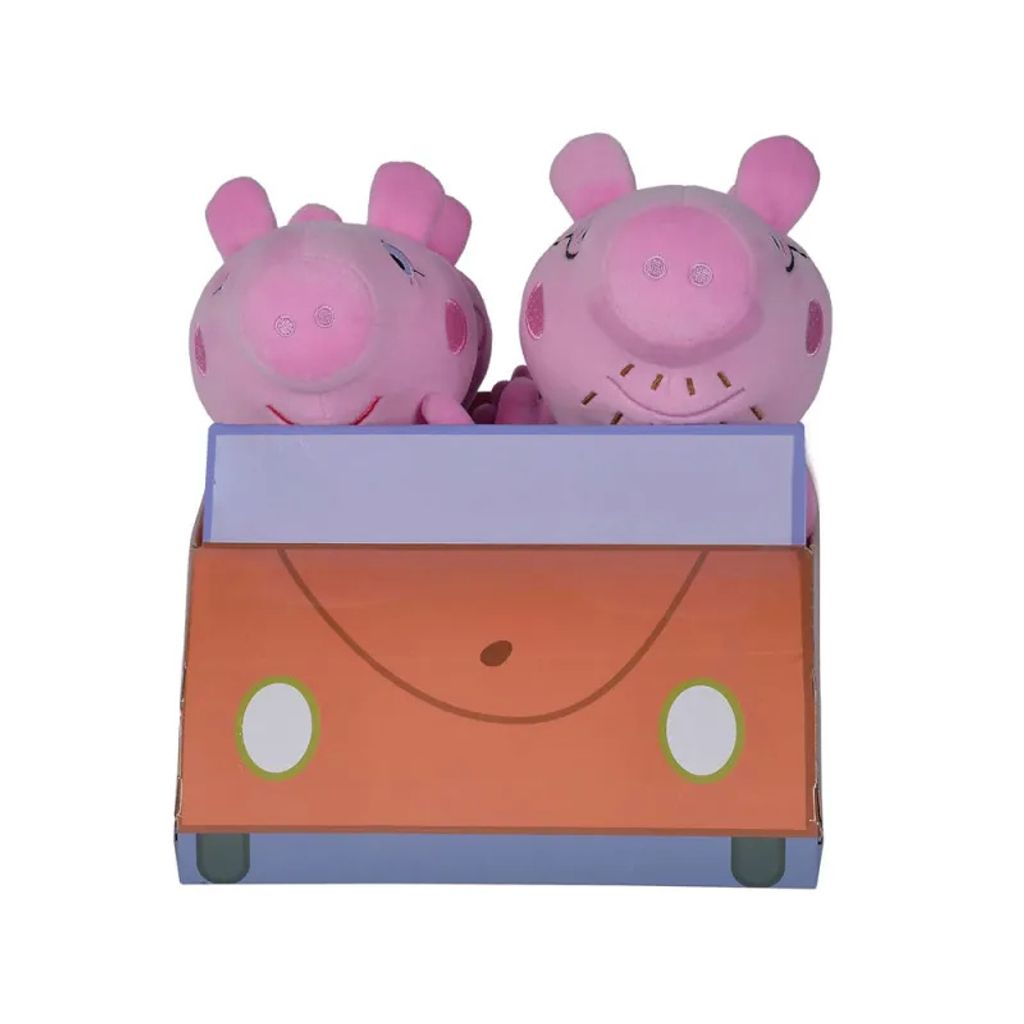 Peppa Pig 4-tlg. Familienset im Auto Produktbild 13