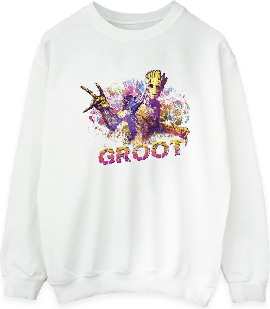Marvel - "Guardians Of The Galaxy" Sweatshirt für Damen BI19442 (S) (Weiß)