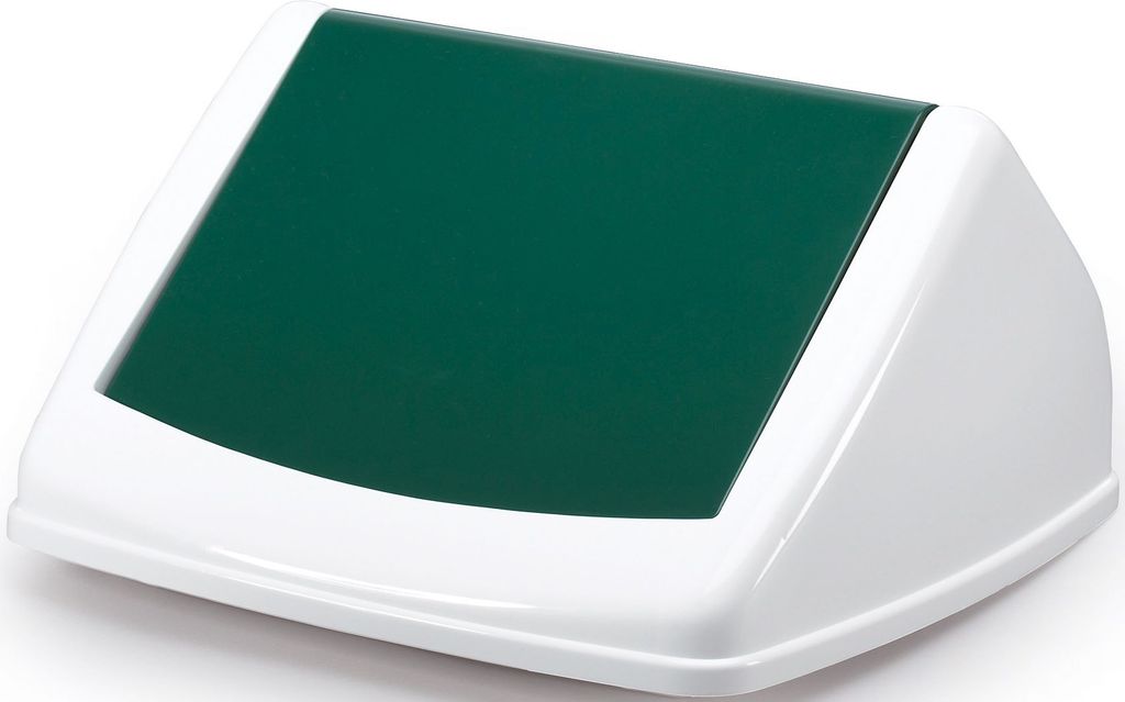 Schwingdeckel Durabin Flip Lid Square 40 grün Packung mit 10 Stück