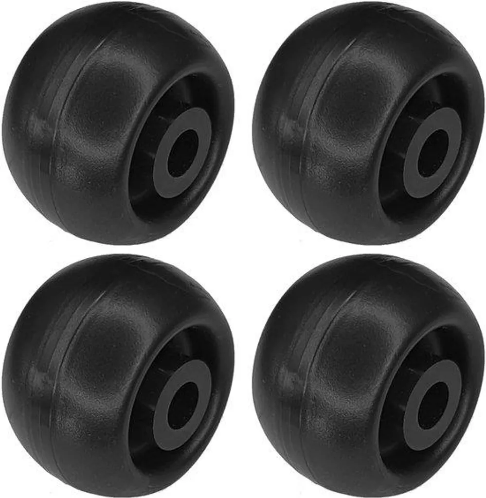Roulette 40 mm anti-rayure noire pour déplacer facilement vos tiroirs