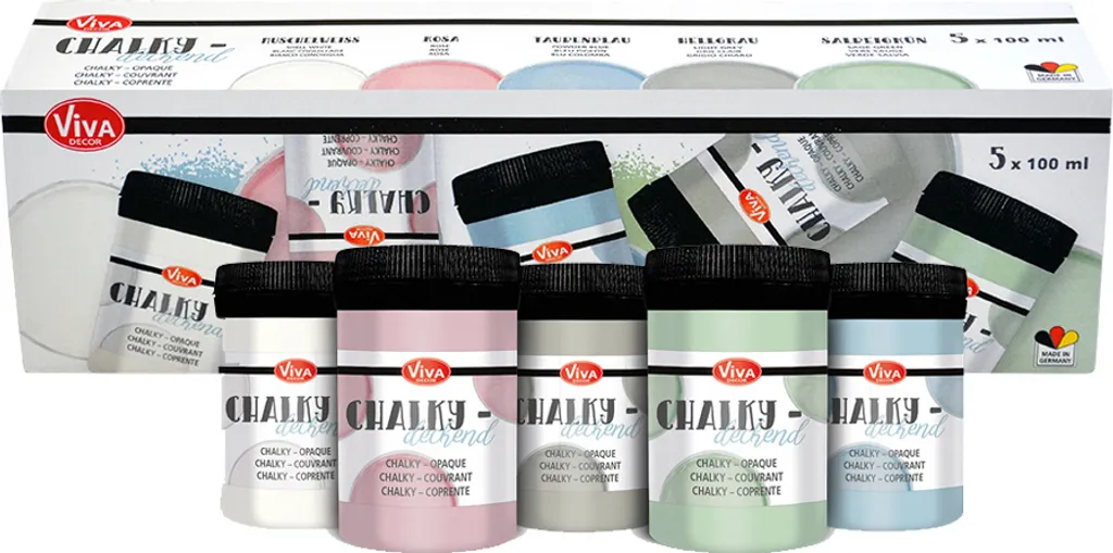 Kit de peinture à la craie effet poudré pour relooking meubles et bois