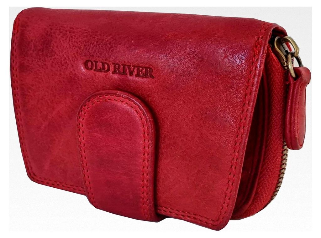 Kleine Damen Leder Geldbörse, Damen Portemonnaie, Geldtasche mit Kartenfächern