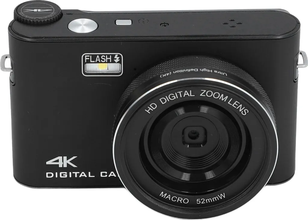 Appareil photo pour streaming 4K et vidéo YouTube avec autofocus 64MP