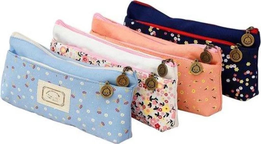Rangement stylos et cosmétiques vintage pour sac à main de femme