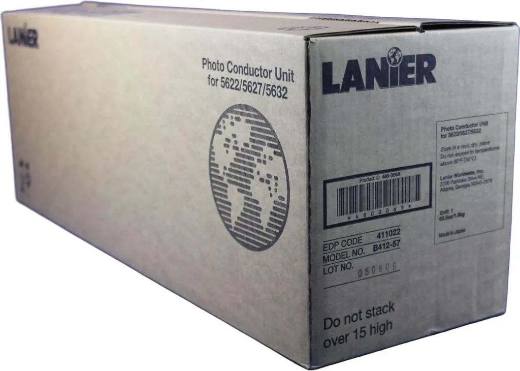 Unité Tambour de Type 1027 Lanier 411022 pour Photocopieur de Bureau