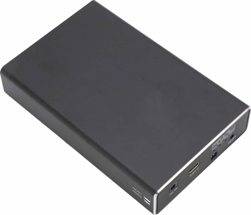 Boîtier RAID USB-C 10Gbps pour Double Disque Dur 2,5 Pouces SATA SSD - 2