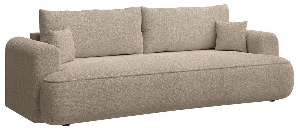 Selsey Ovo - 3-Sitzer Schlafsofa mit Bettkasten, Produktbild 