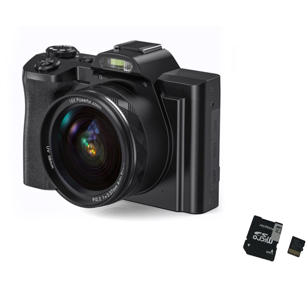 INF Digitální fotoaparát 5K 48MP 16x zoom 3,5palcový Obrázek produktu 3