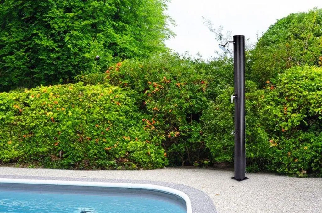 Douche solaire 35L Marimex Uno - Réservoir haute capacité et rince-pieds