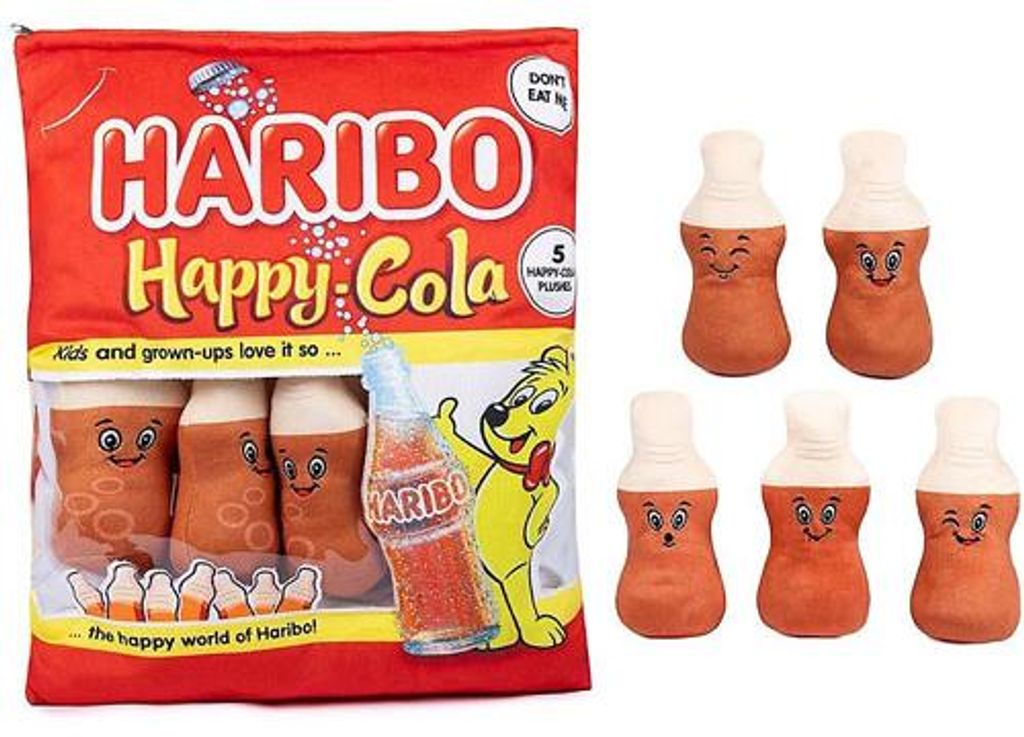 Merc plyšová hračka Haribo Cola, veľká, 40 cm Obrázok produktu 