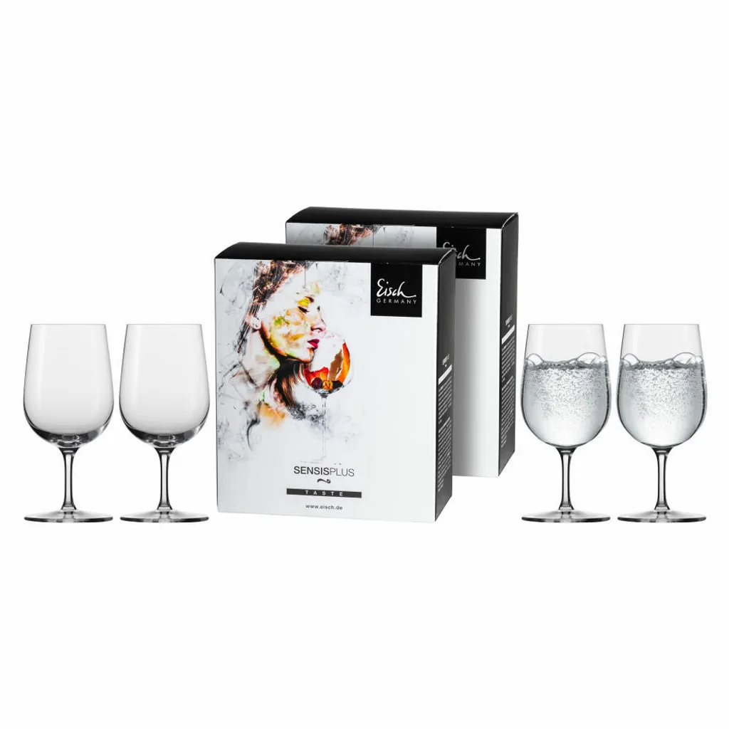 Eisch Superior Sensis Plus Set 4 Bicchieri Acqua Cristallo 340ml - Offerta