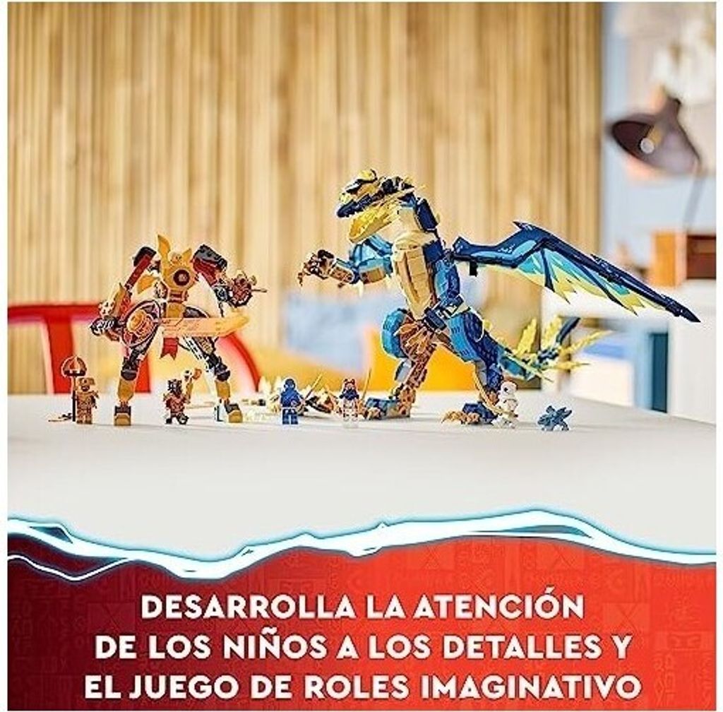 LEGO NINJAGO Smok żywiołu kontra mech cesarzowej, duży Zdjęcie produktu 11
