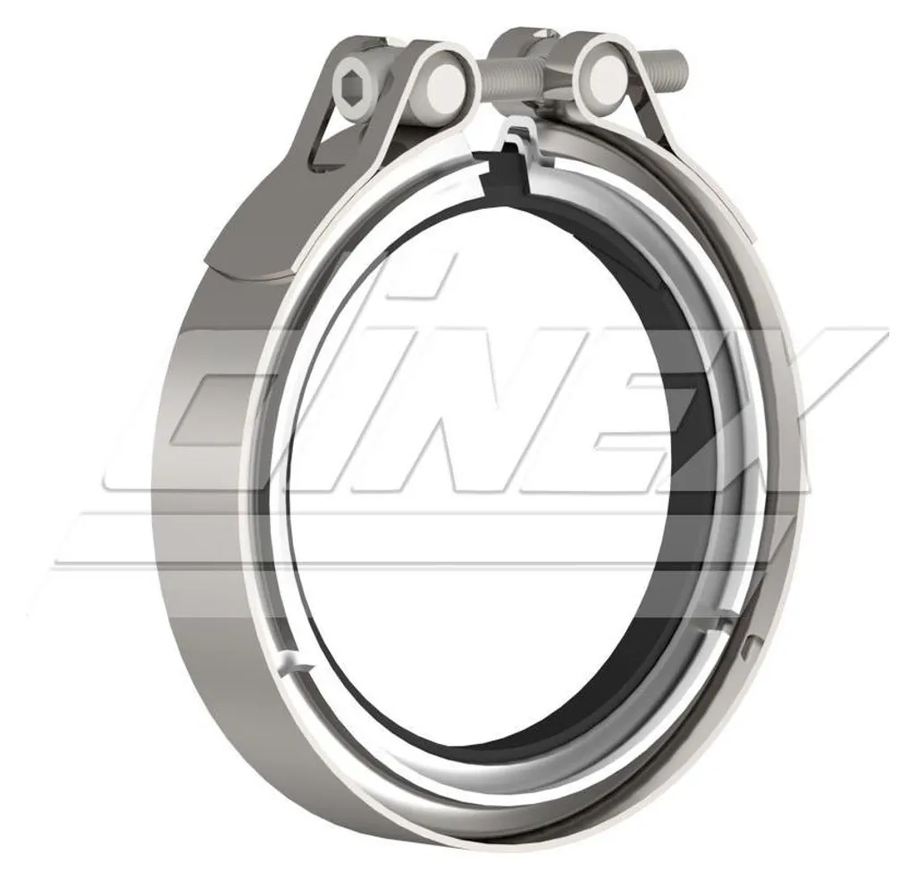 Collier de serrage d'échappement 25 mm 129 mm DINEX 5AL013 pour Camion