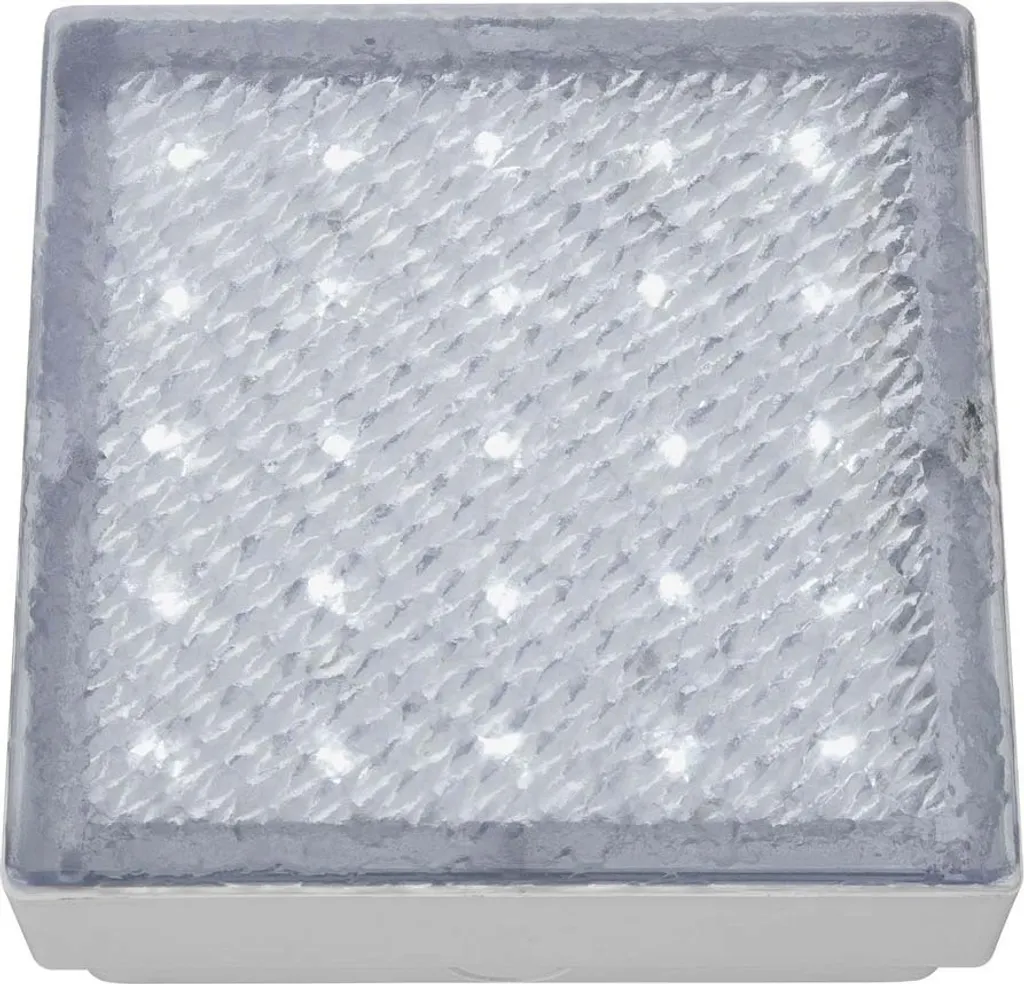 Spot LED Carré 15 cm Extra-Plat Châssis Aluminium Finition Blanche