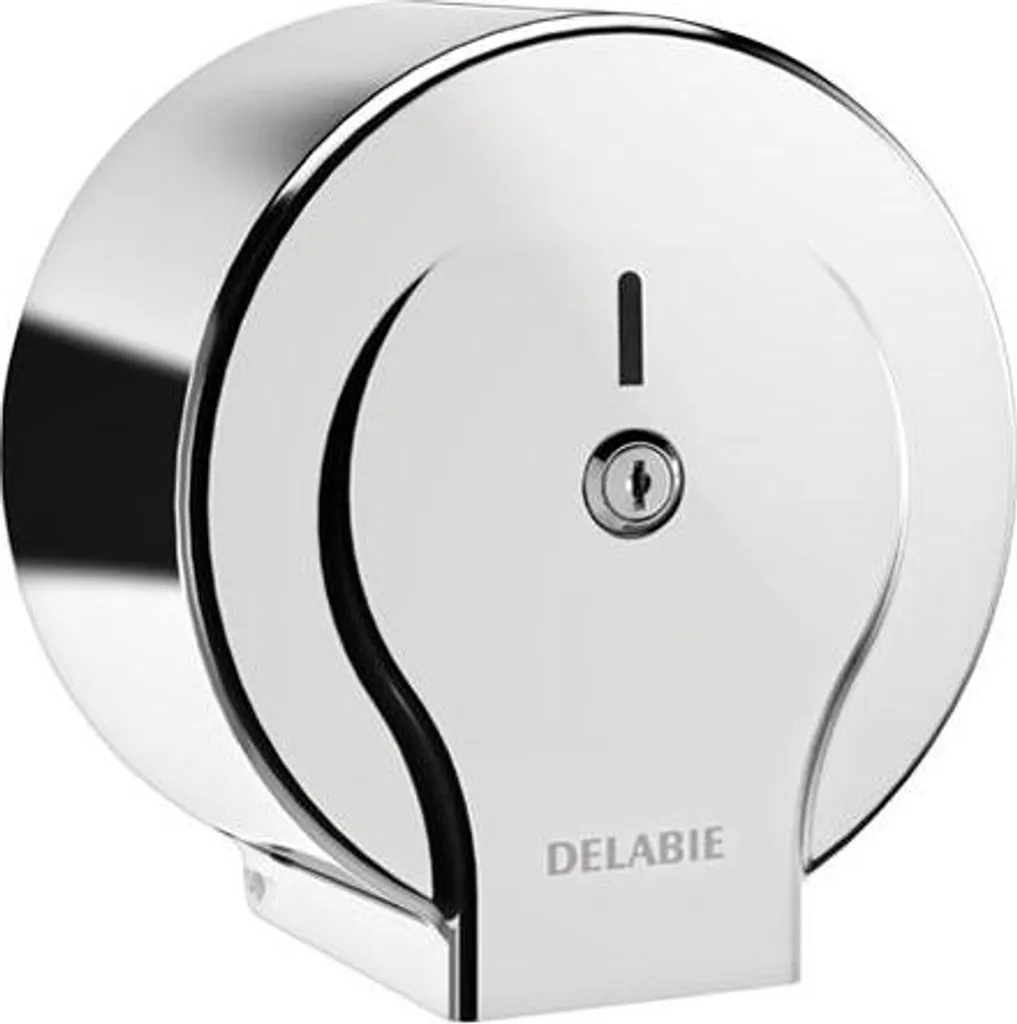 Delabie Portarotolo Carta Igienica Batteriostatico Inox Lucido 200m