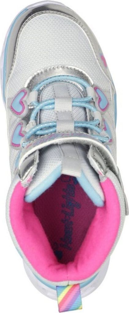 Skechers Sweetheart Lights - Sweet Styling 302668L-SMLT, Winterschuhe, für Mädchen, Silber