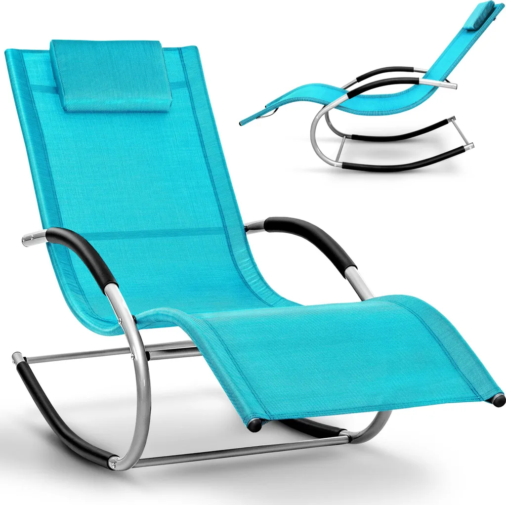 Offerta Lettino Tillvex Blu 150kg | Sdraio Relax Esterno Prezzo - 1