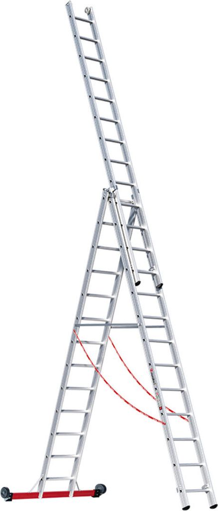 Euroline Premium 30778 Mehrzweckleiter 3-teilig 3x13 Sprossen