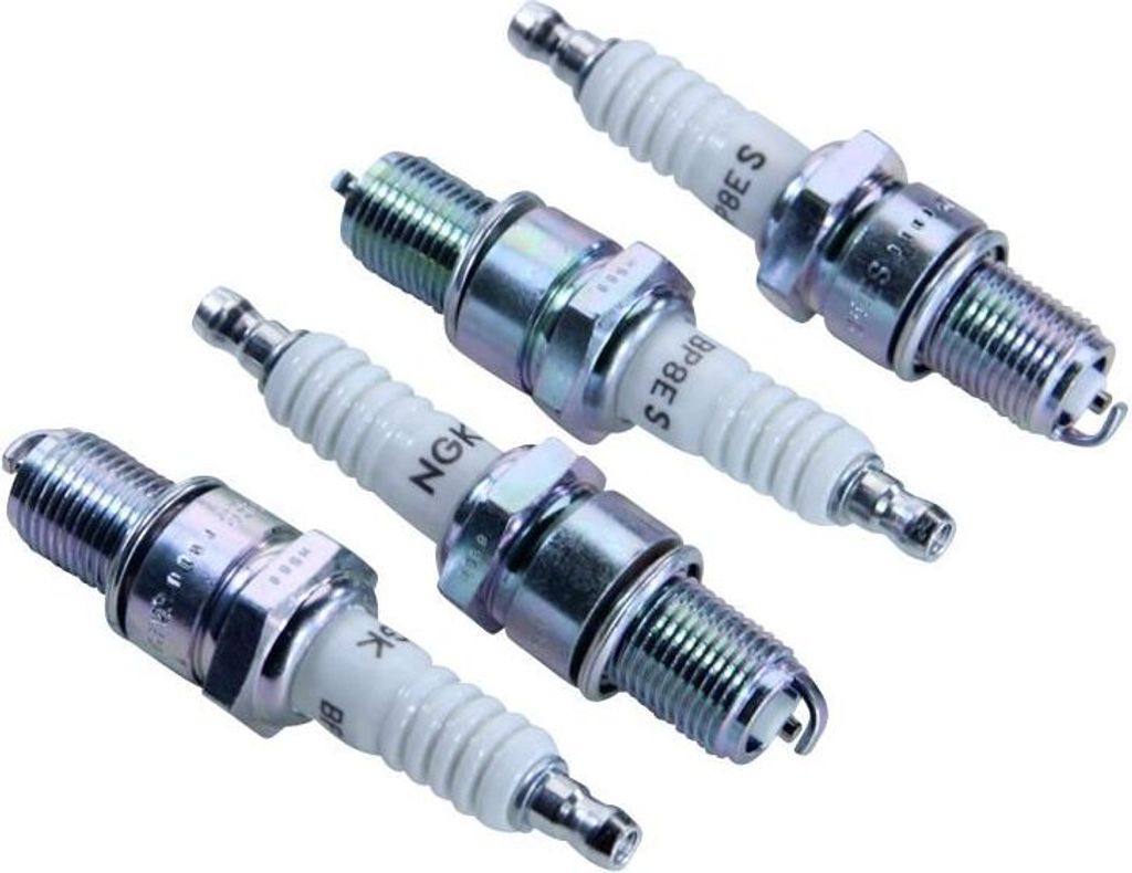Lot De 6 Bougies D'allumage NGK BP8ES (2912) – Filetage M14, Longueur 19 Mm – Pour Moteurs Essence – Équivalent Bosch, Champion, Denso