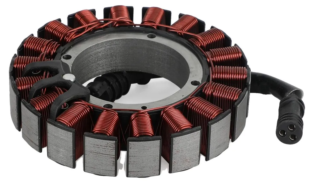 Stator Magnéto Puissant 40A 12V - Composant Robuste Largeur 18 cm