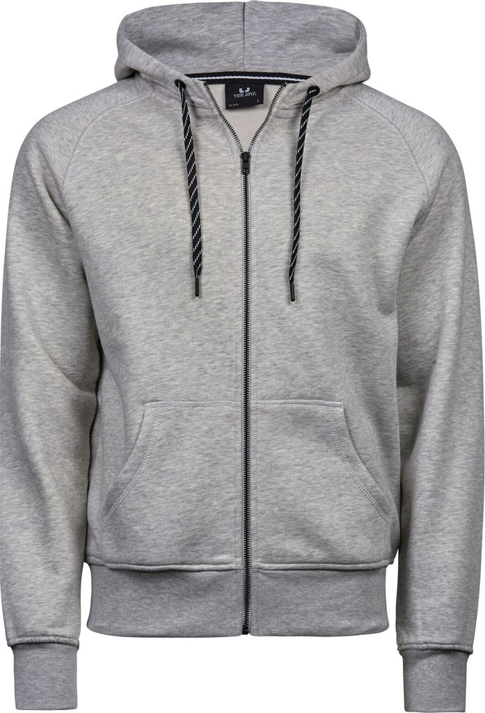 Tee Jays Herren Kapuzen Jacke BC3319 (XL) (Hellgrau)