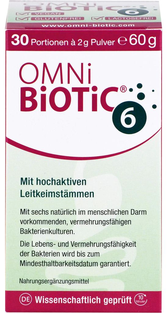 OMNi-BiOTiC 6 porci prku, 30 ks. Vrecko Obrázok produktu 