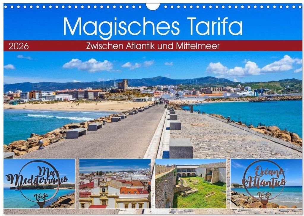 Magisches Tarifa (Wandkalender 2026 DIN A3 quer), CALVENDO Monatskalender