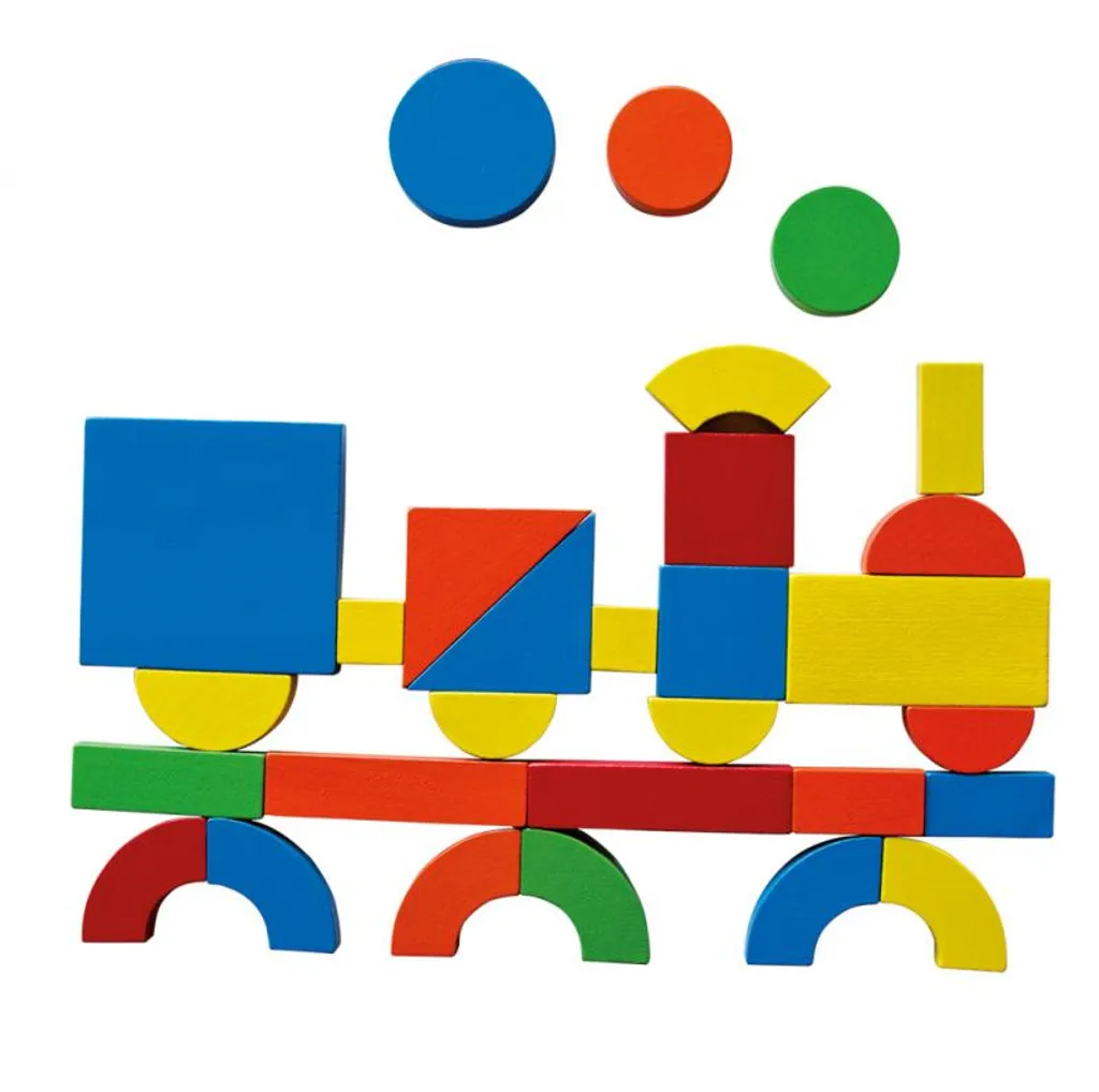 Mallette Créative Magnétique avec Formes Géométriques Colorées - Coffret - 2