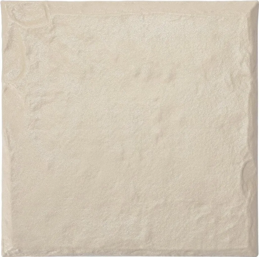 Dalles décoratives beige lot de 4 pour allée de jardin et pelouse 40 cm