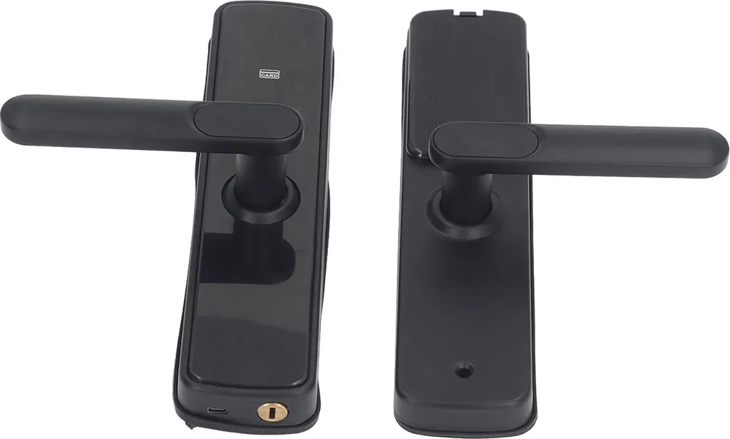 Serrure connectée intégrale avec lecteur de carte et code pour pro - 6
