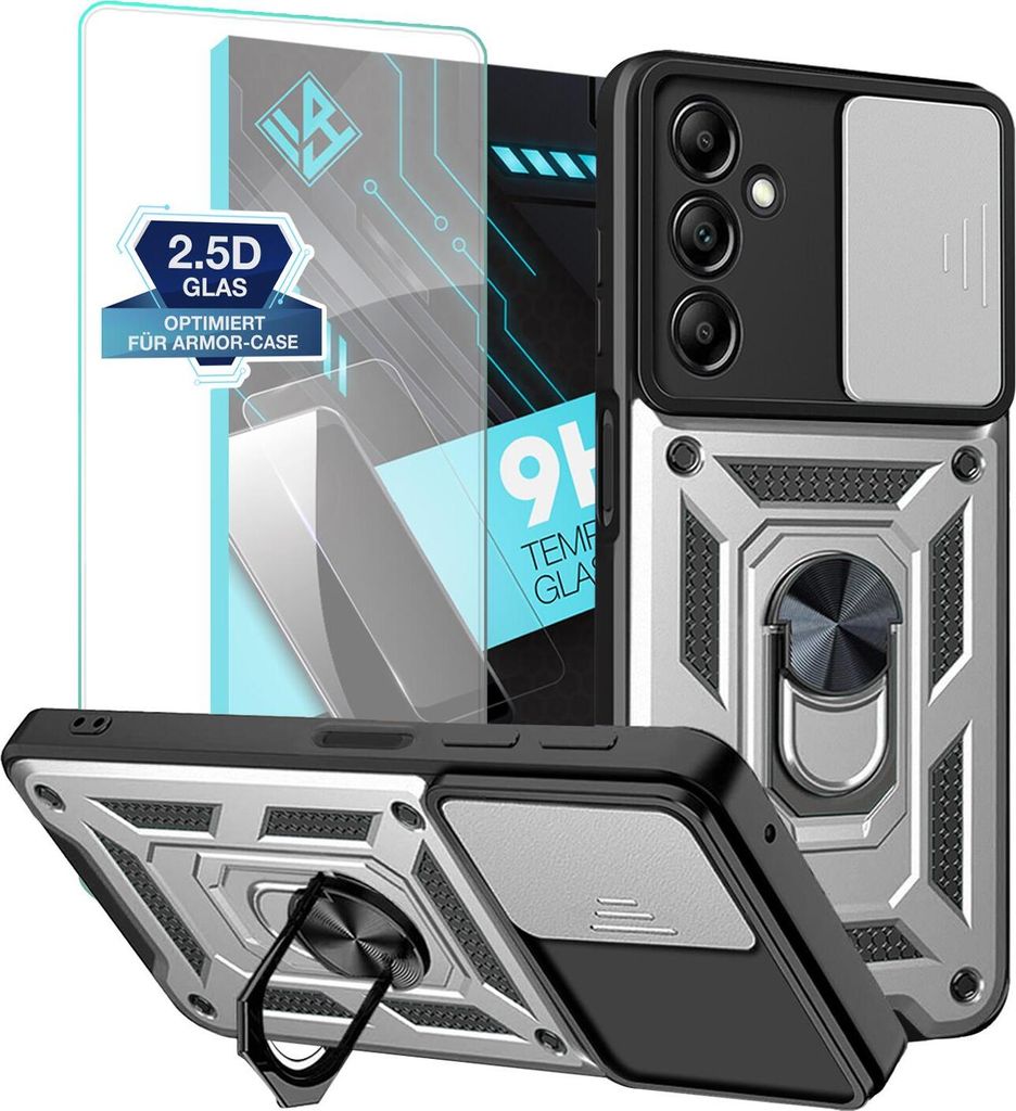 Armor Handyhülle für Samsung Galaxy A15 / A15 5G mit 9H Produktbild 