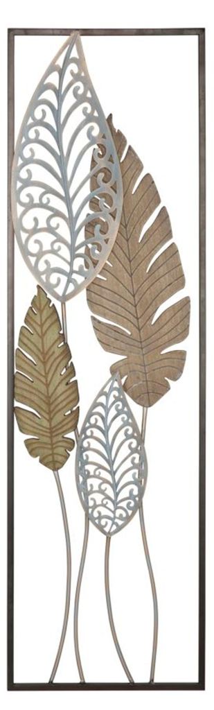 Mauro Ferretti decorazione da parete foglie 30,5x2,5x99,5 Immagine del prodotto 