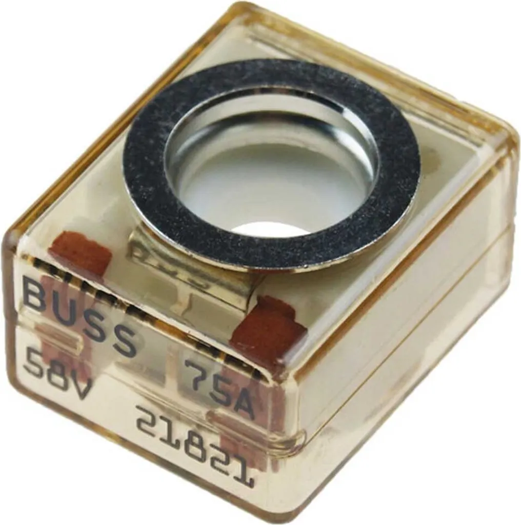 Fusible de Puissance 40A Transparent pour Installation Électrique