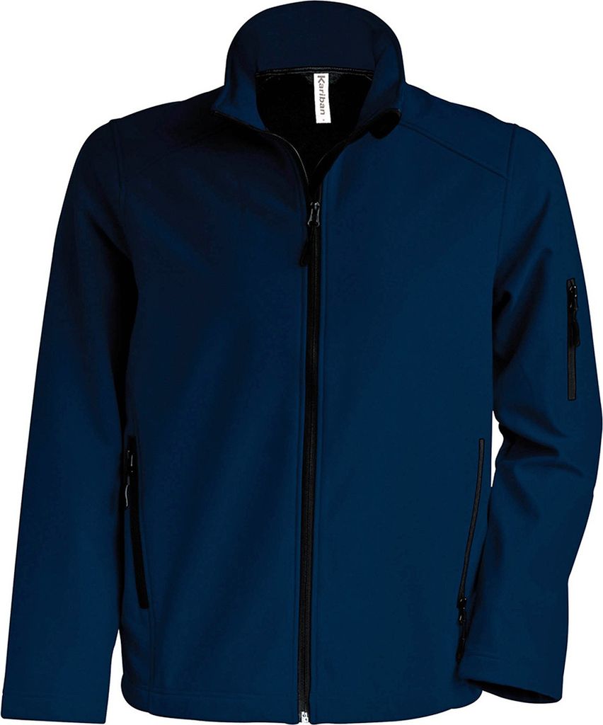 Kariban Herren Softshell-Jacke, 3-lagig RW715 (S) (Marineblau)