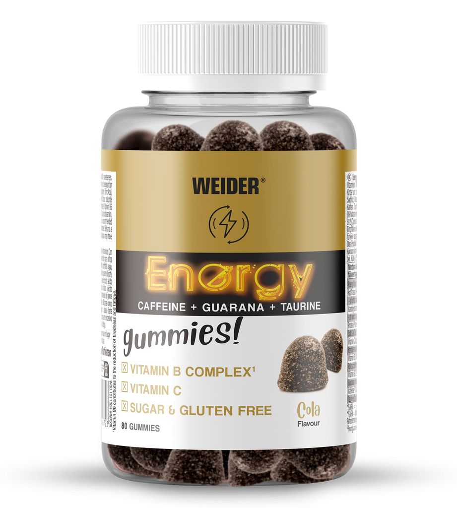Weider Energy Gummies (80) Cola - Pre-allenamento - Immagine del prodotto 