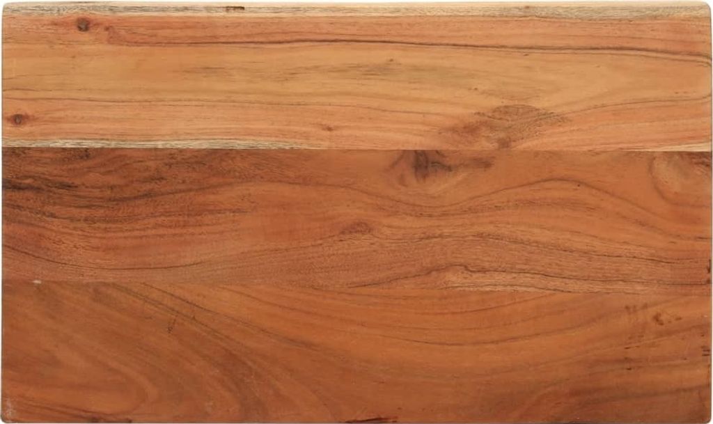 Design Tischplatte 50x20x3,8 cm Rechteckig Massivholz Akazie, Tischplatten 2024 Neu