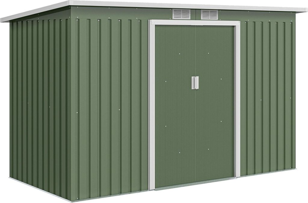 Metalowa szopa narzędziowa Outsunny 6,3 m³, 280 x 130 x 172 Zdjęcie produktu 
