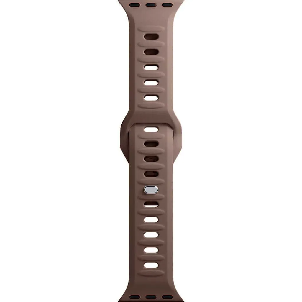 Cinturino Sport 3Mk Silicone Taupe per Apple Watch 38-42mm Small