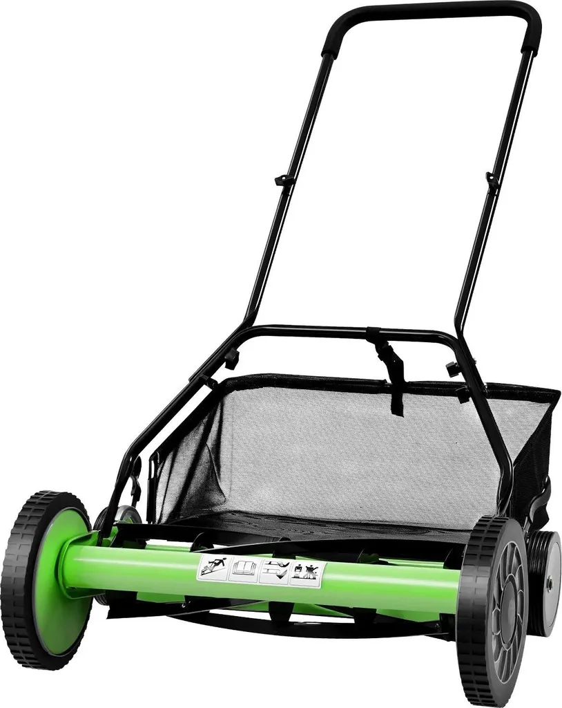 Tondeuse cylindre 5 lames 51 cm avec réglage hauteur et bac arrière