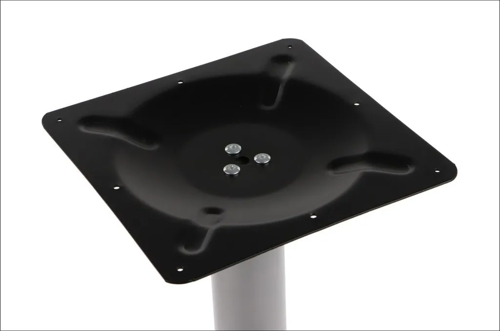 Pied de table central noir en acier SH-9108 pour restaurant et bureau - 5