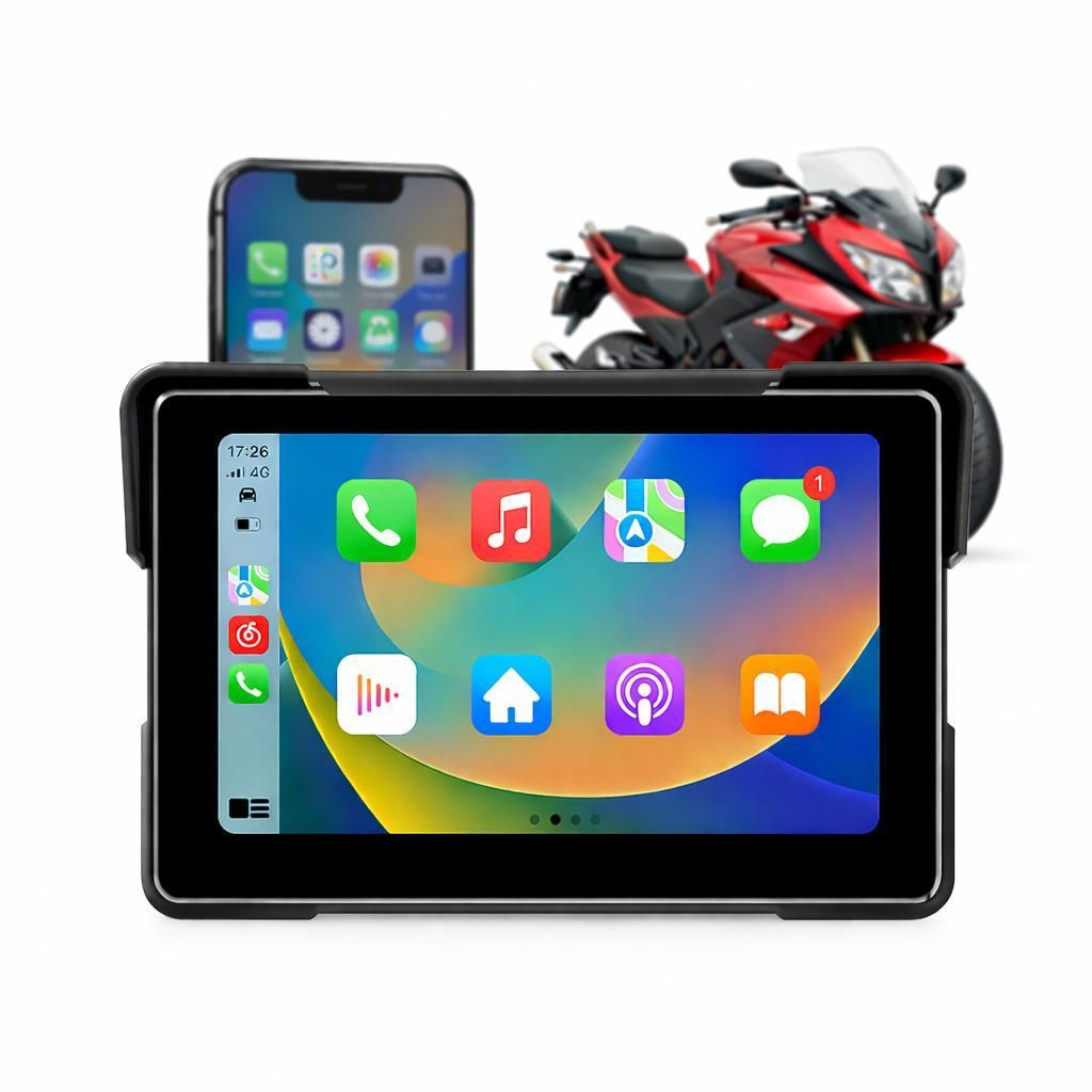FARROT M770: display da moto da 7" con CarPlay, Android Immagine del prodotto 