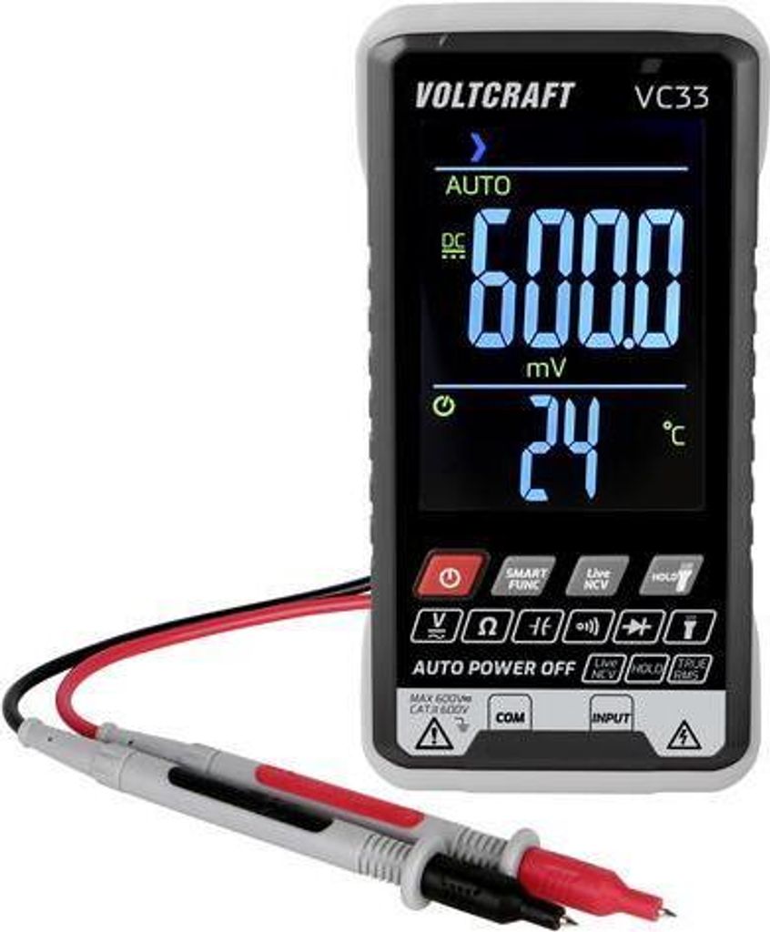 VC33 Hand-Multimeter digital Anzeige Counts 5999 Image du produit 