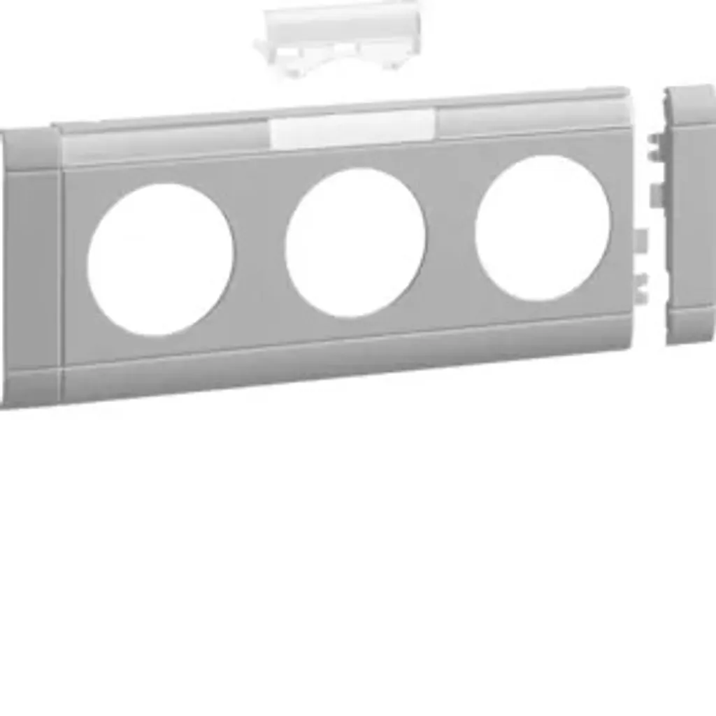 Cache prise triple HFR 80mm inscriptible pour identifier vos lignes