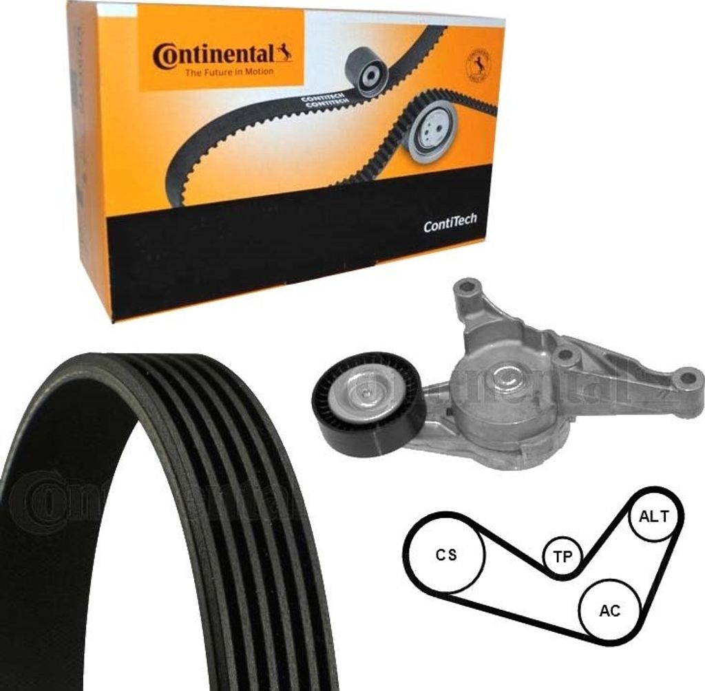 Continental Keilrippenriemensatz für Audi A3 Seat Altea Produktbild 