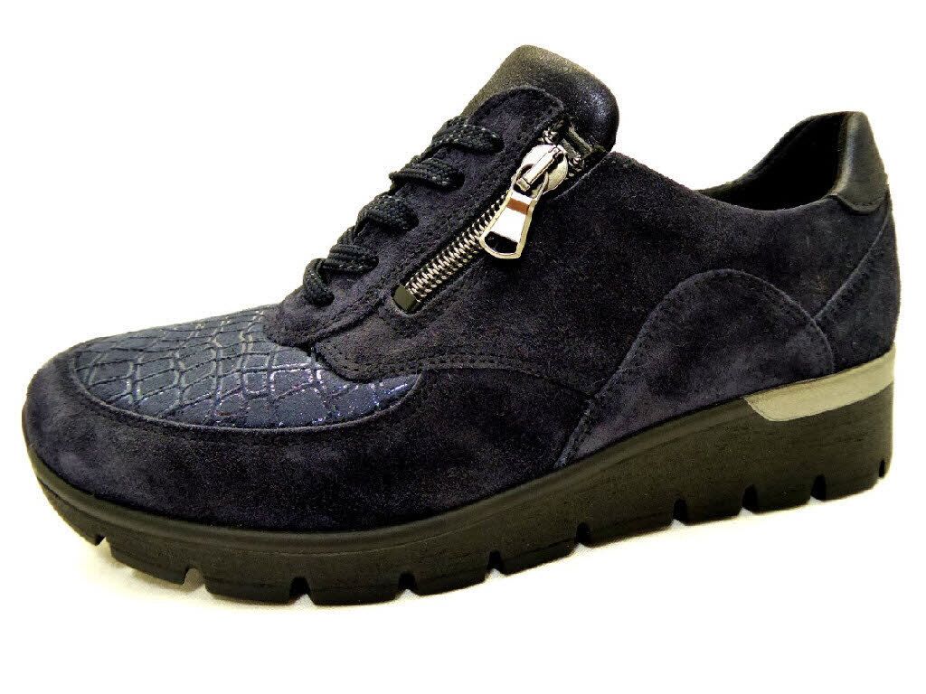 Waldläufer Komfort Schnürschuhe K-Ramona Damen 31333831303135 Blau 38 EU