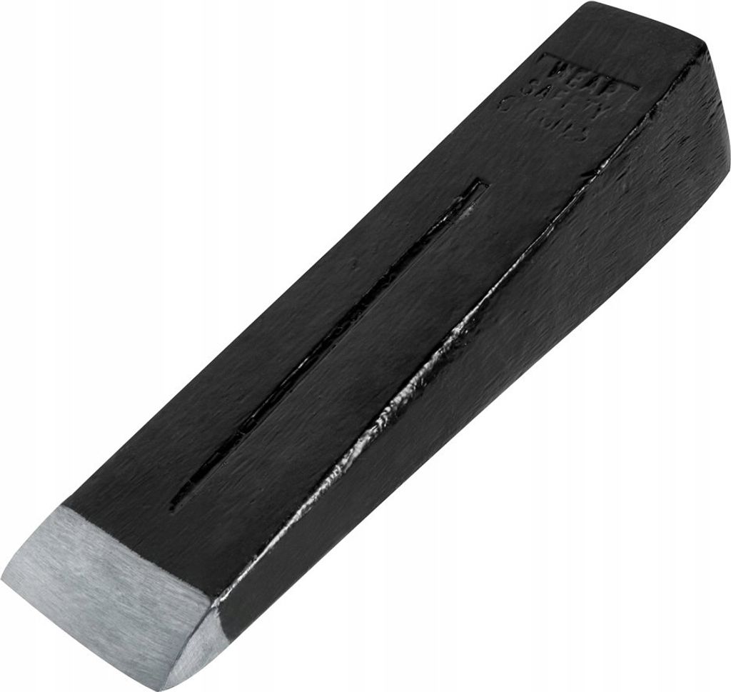 GEKO | Geschmiedeter Spaltkeil aus Stahl, 2kg, Keil Spaltgranate, Holzspalter, Holzspaltkeil, Fällkeil