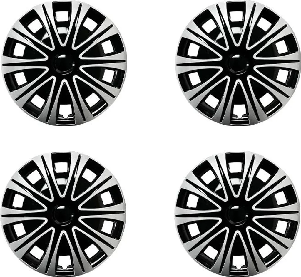 Migliora il Look della tua Auto: Set 4 Coprimozzi 17'' a Scatto