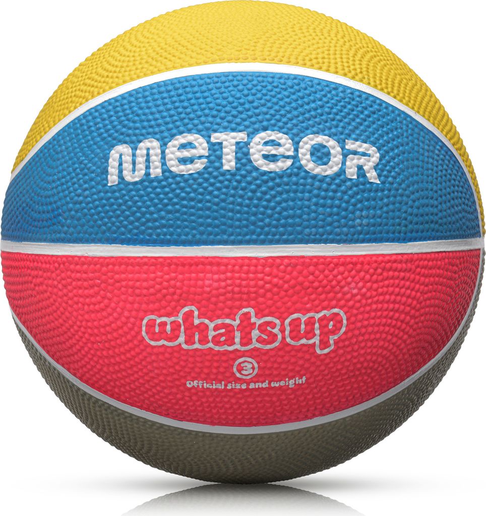 Meteor Basketball What's up Größe 3 Jugend 3-8 Jahre alt 3 Produktbild 